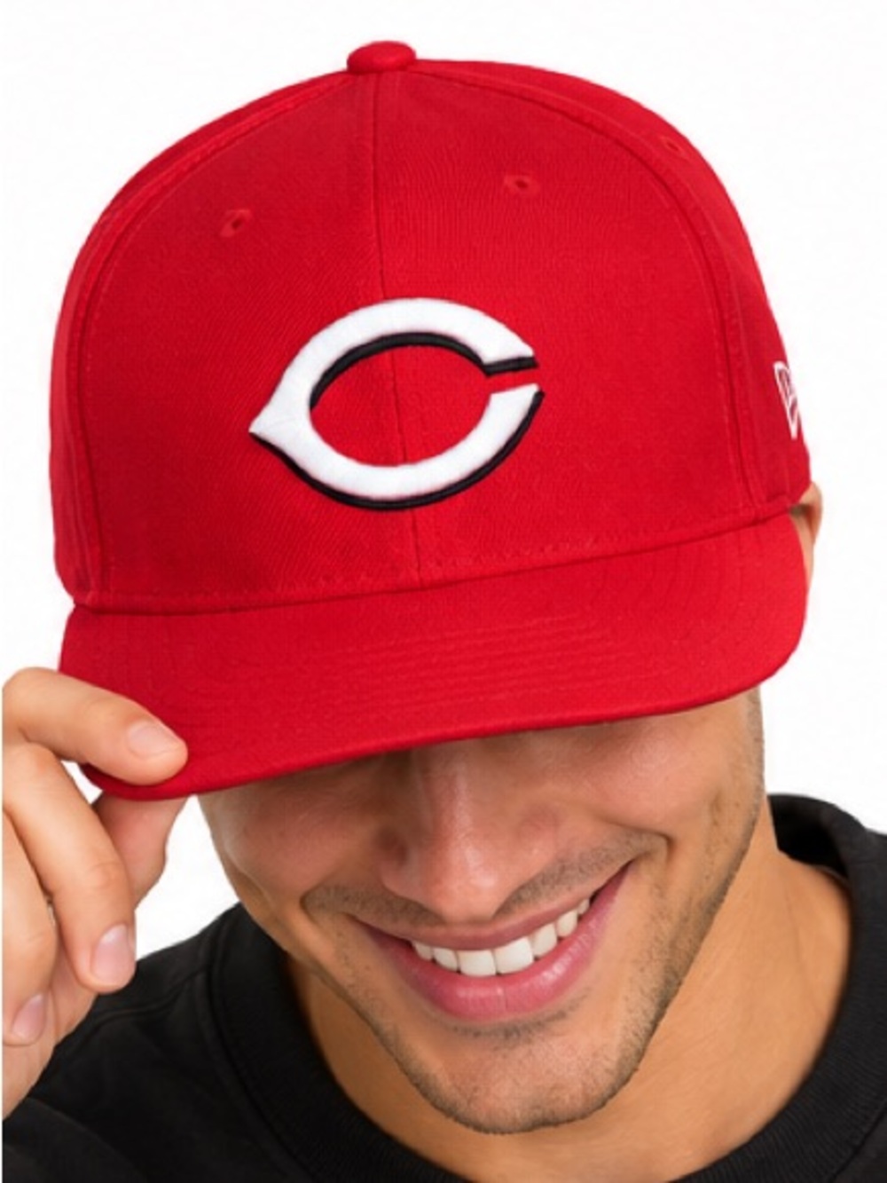 NWT Cincinnati Reds New Era 59FIFTY Fitted Hat 7 3/8 Cool Base MLB